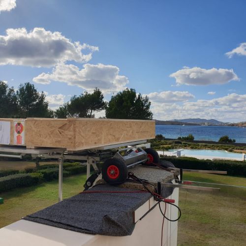 Elevación de cajas de muebles grandes